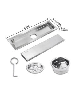 REJILLA INVISIBLE  DE 10* 40 CROMO