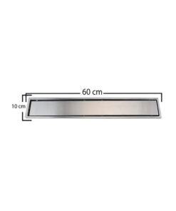REJILLA INVISIBLE  DE 10* 60 CROMO