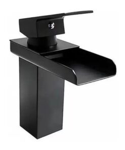 MONOCONTROL LAVAMANOS CASCADA NEGRO