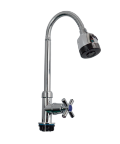 GRIFERíA LVP AGUA FRIA FLEXIBLE ABS