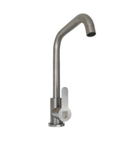 GRIFERíA LP CUELLO L MONOCONTROLCONTROL SATINADA ALTA
